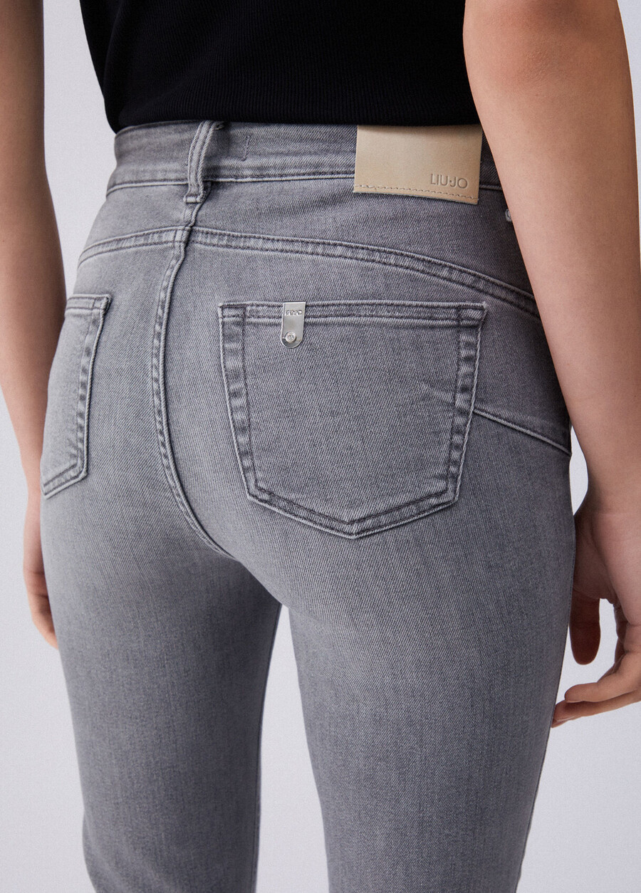 jeans bootcut a vita alta