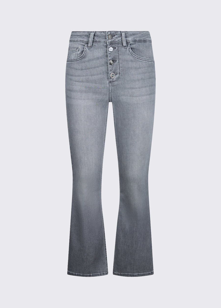 jeans bootcut a vita alta
