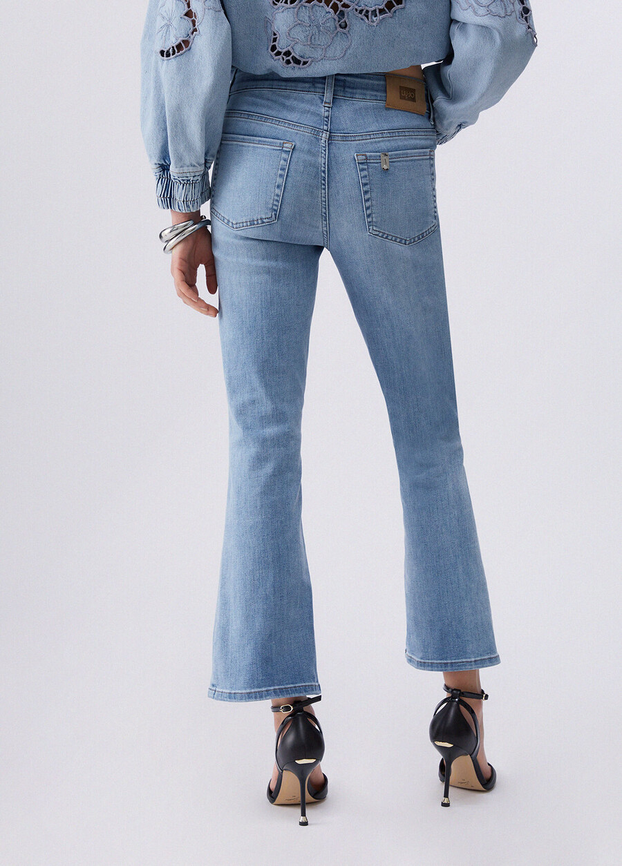 jeans bootcut corti