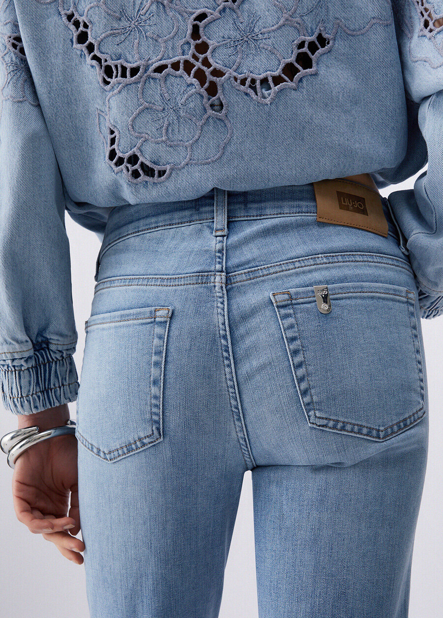 jeans bootcut corti