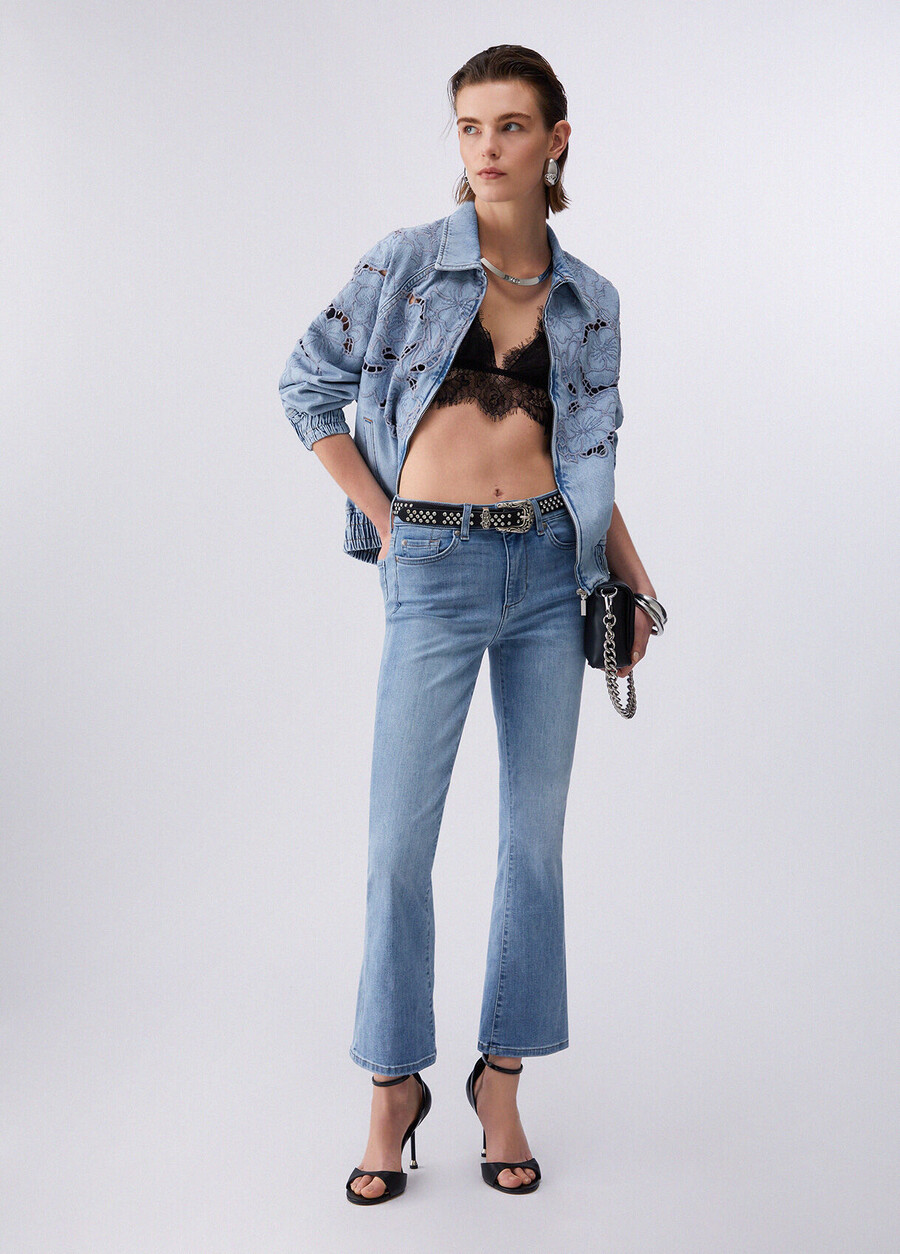 jeans bootcut corti