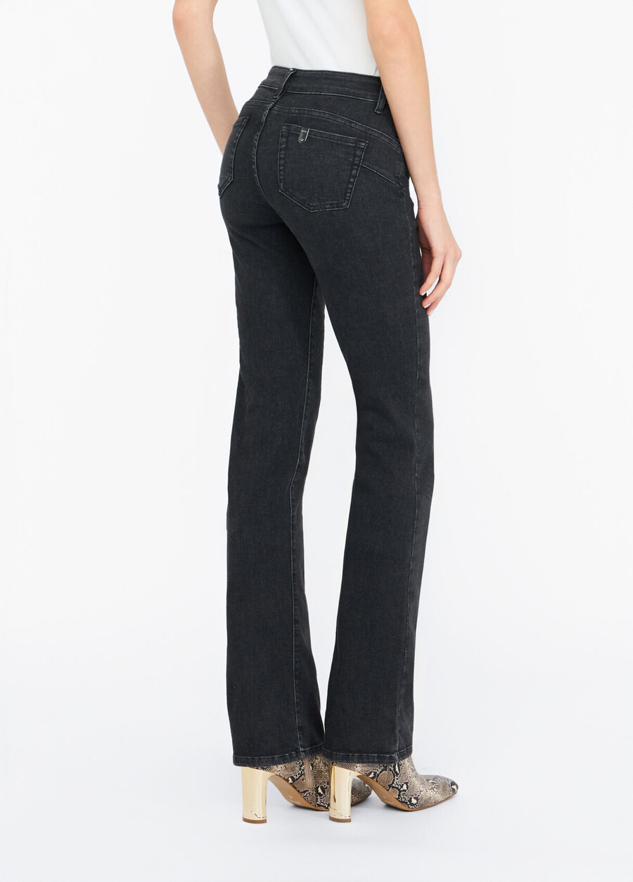 jeans bootcut bottom up