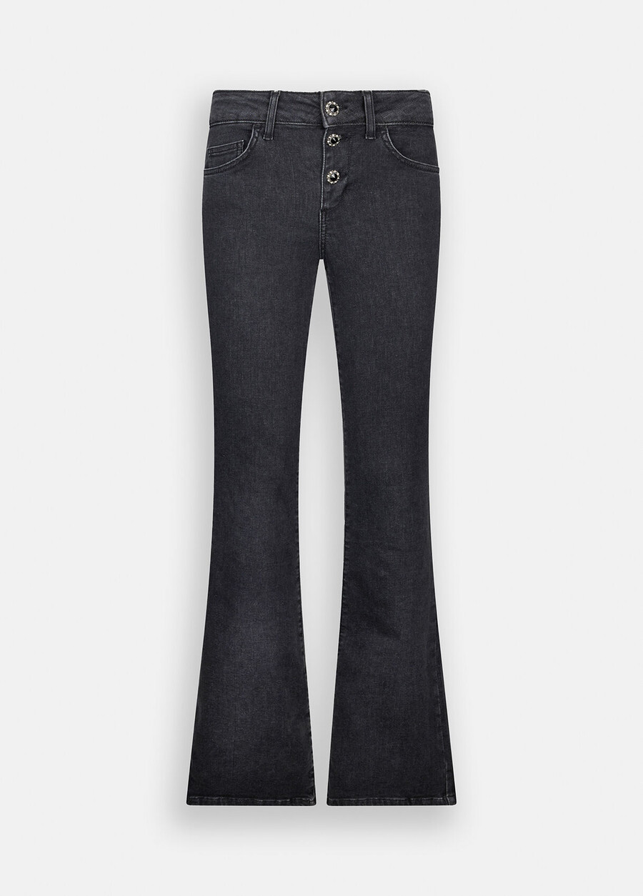 jeans bootcut bottom up
