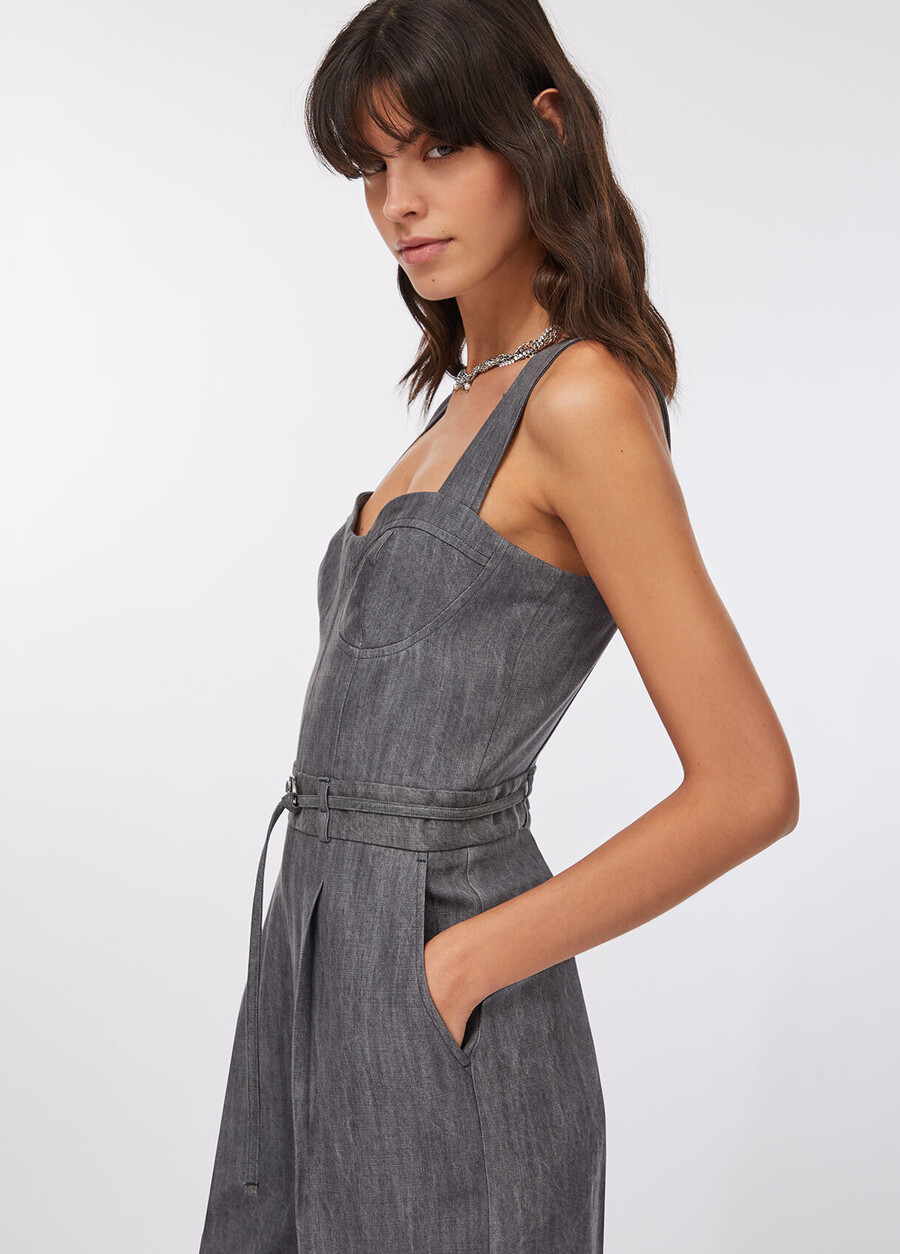 tuta in denim