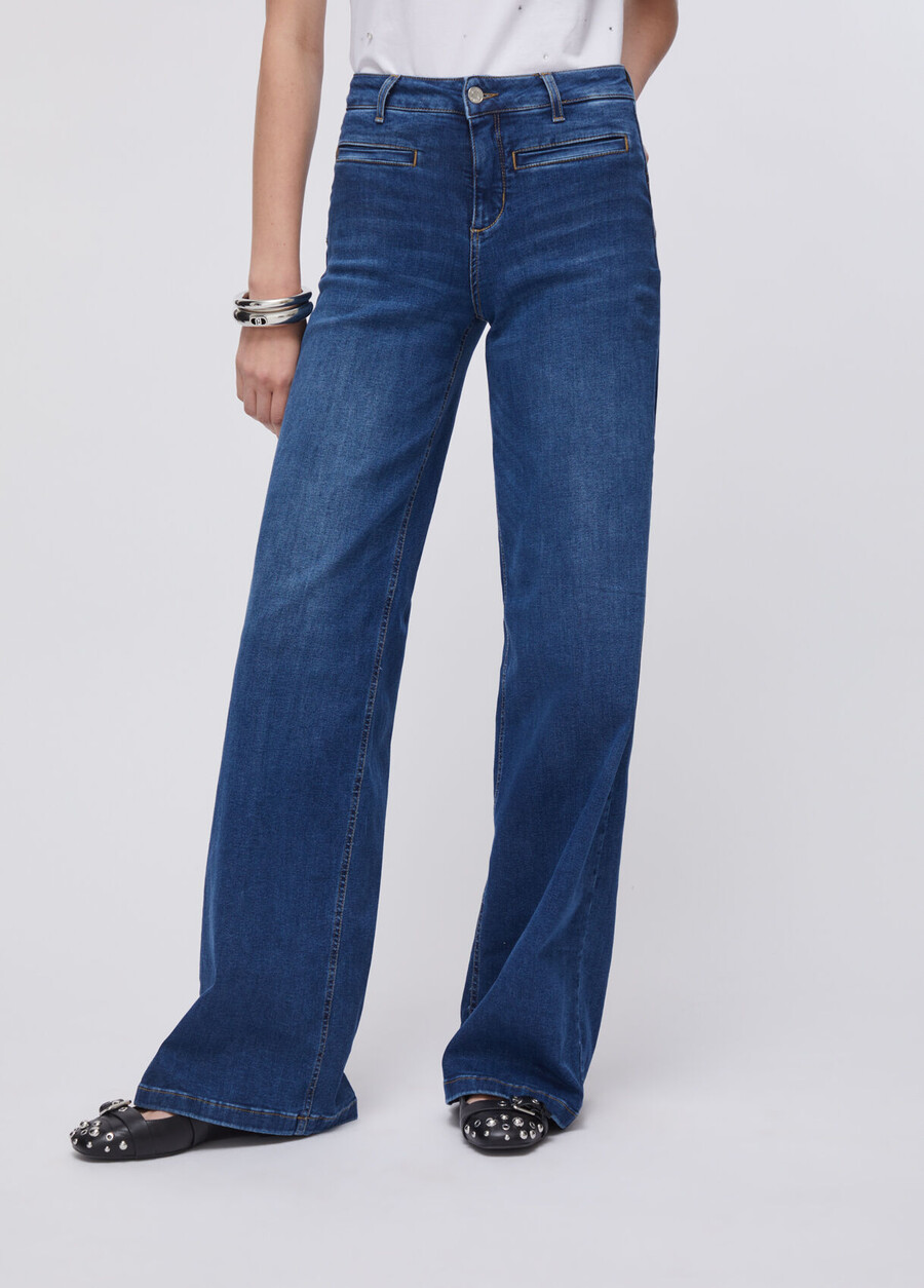 jeans svasati a vita alta