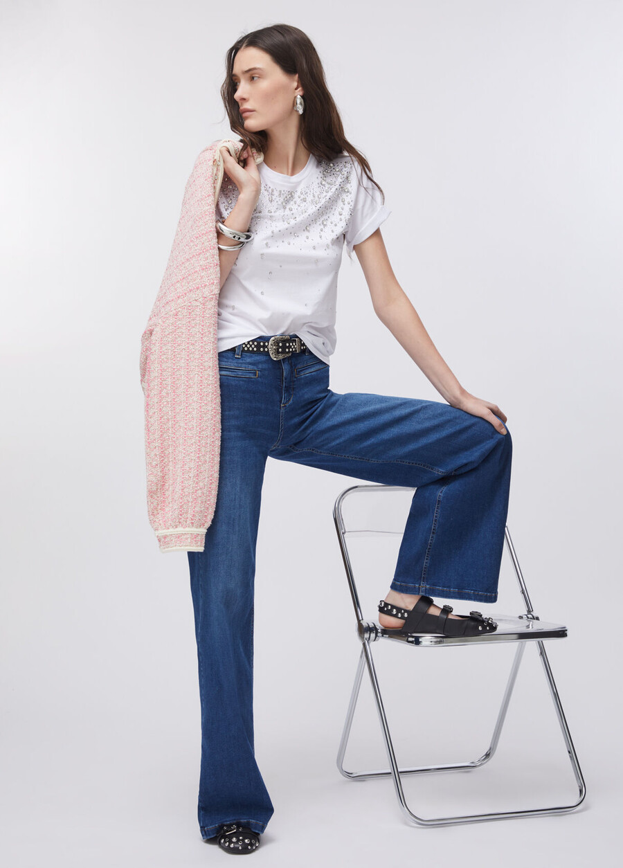 jeans svasati a vita alta