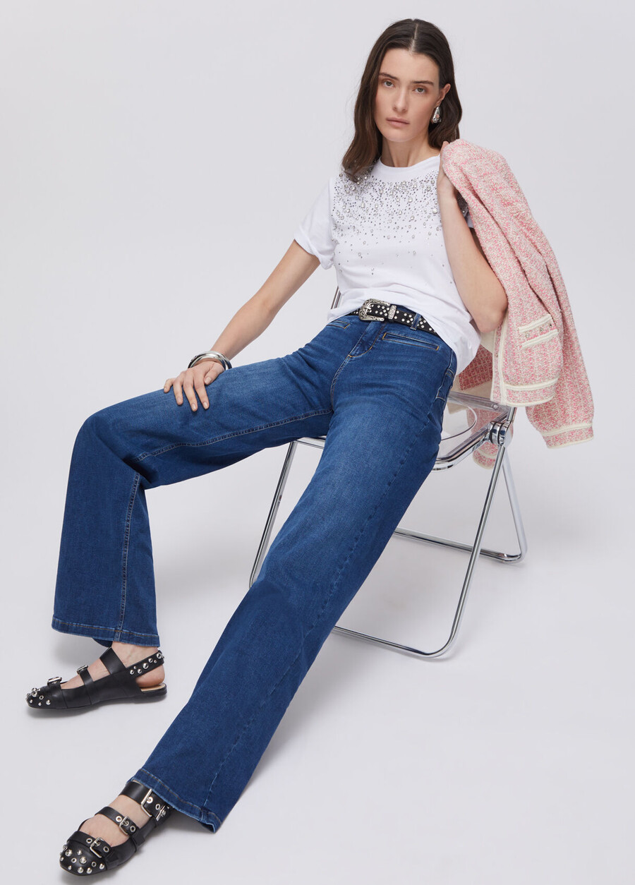 jeans svasati a vita alta