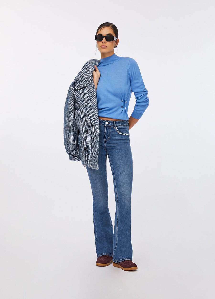 jeans svasati a vita alta