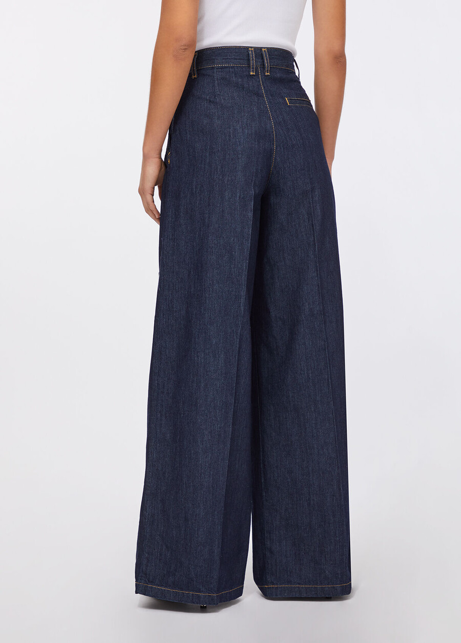 jeans svasati in stile chino
