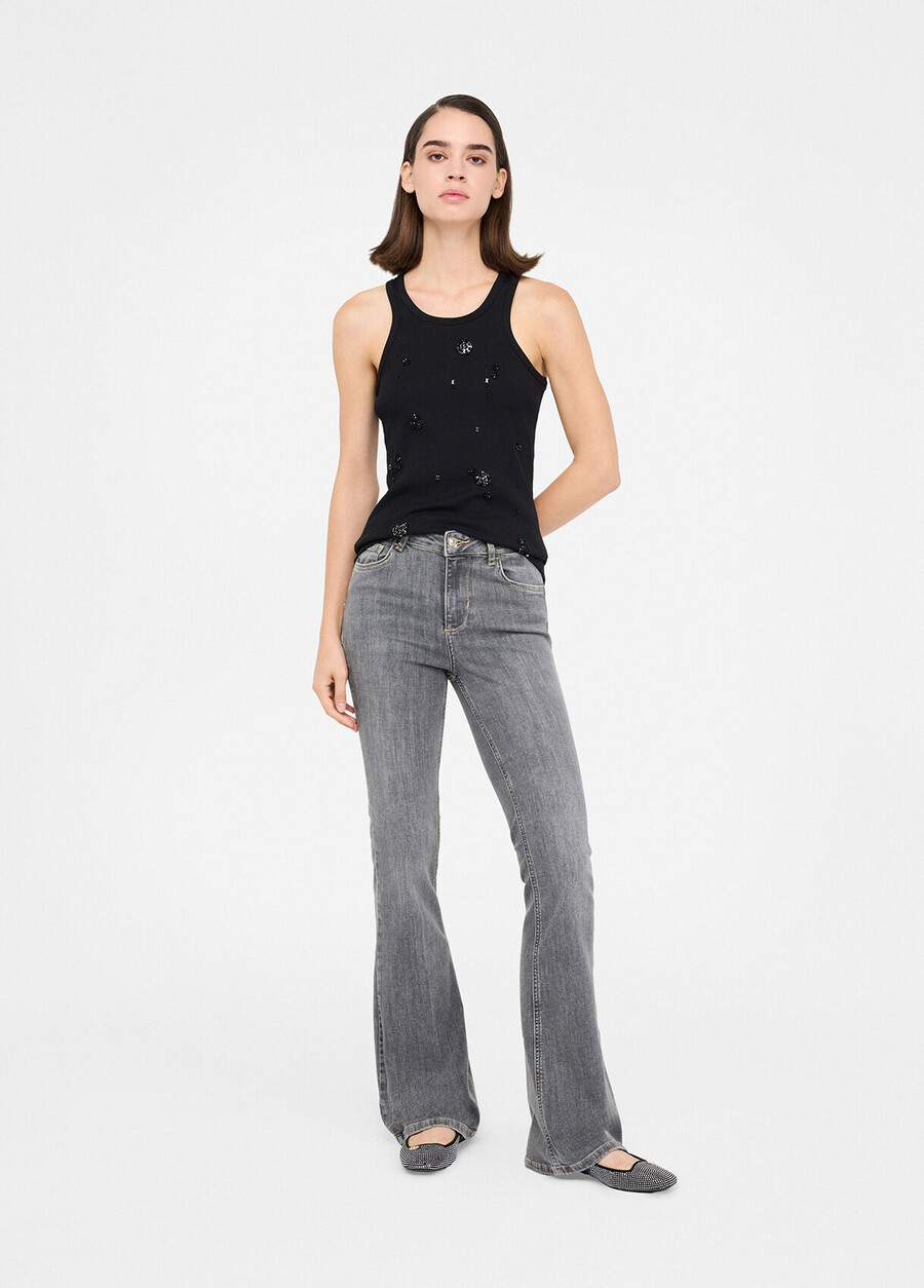 jeans svasati a vita alta
