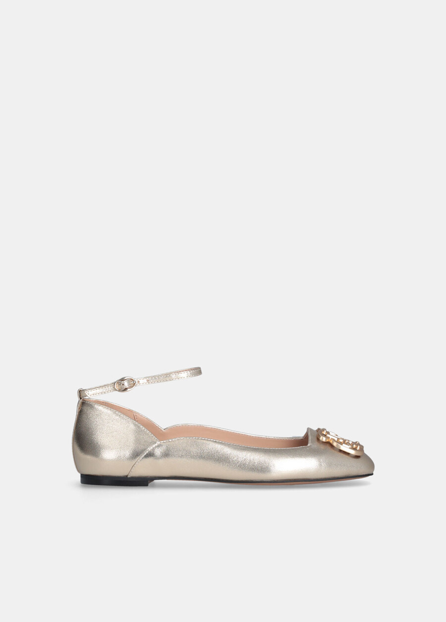 ballerine effetto metallizzato