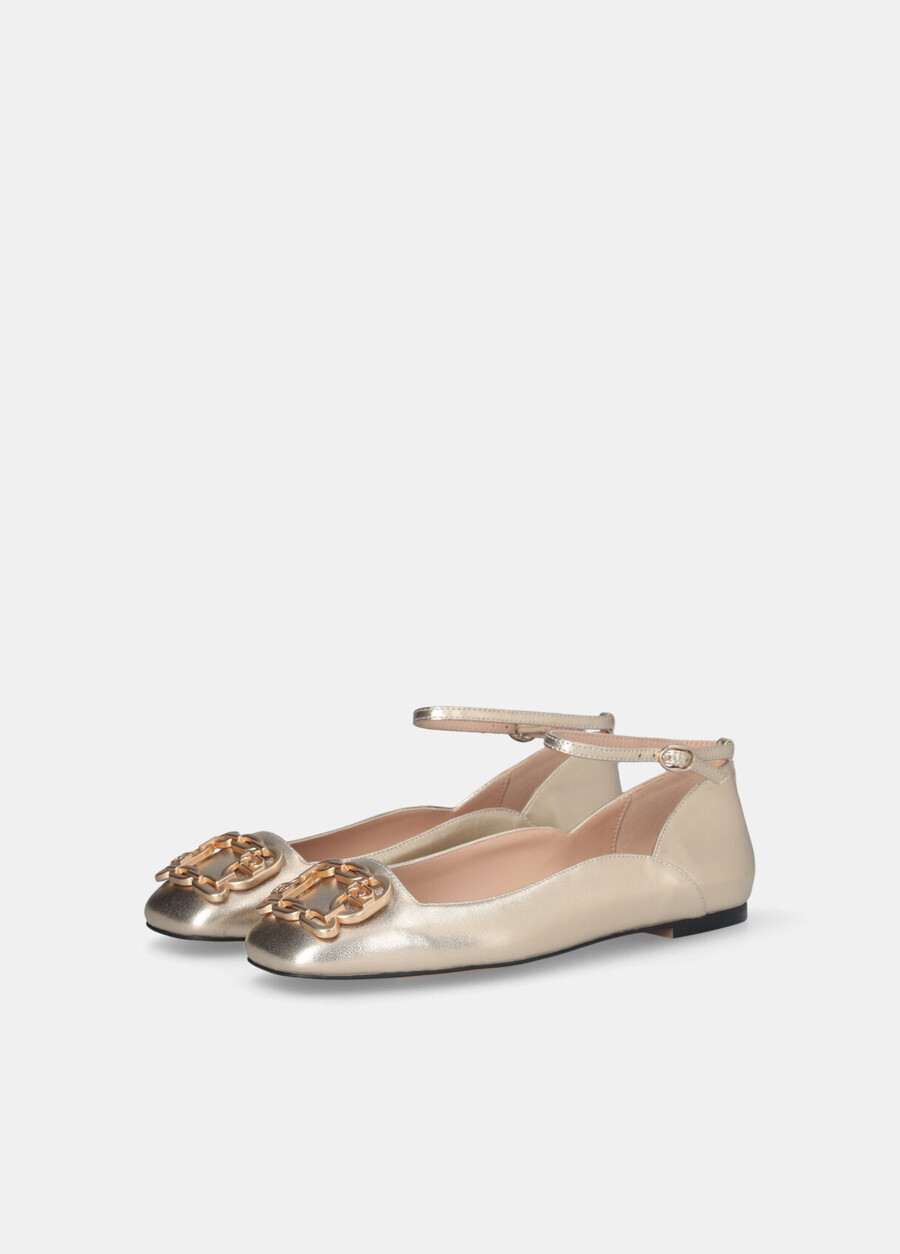 ballerine effetto metallizzato