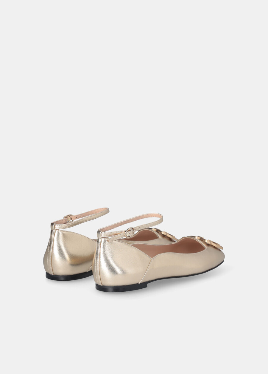 ballerine effetto metallizzato