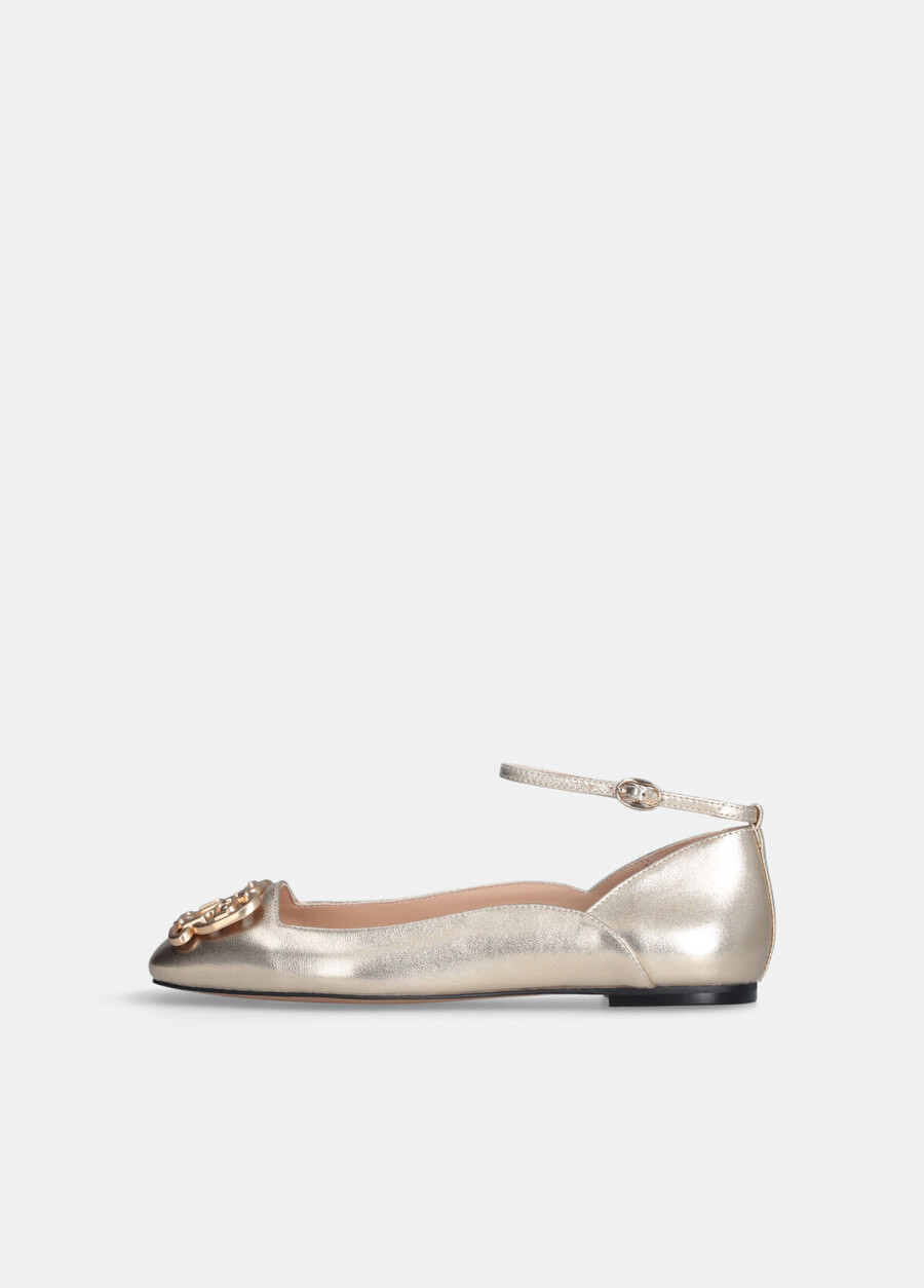 ballerine effetto metallizzato
