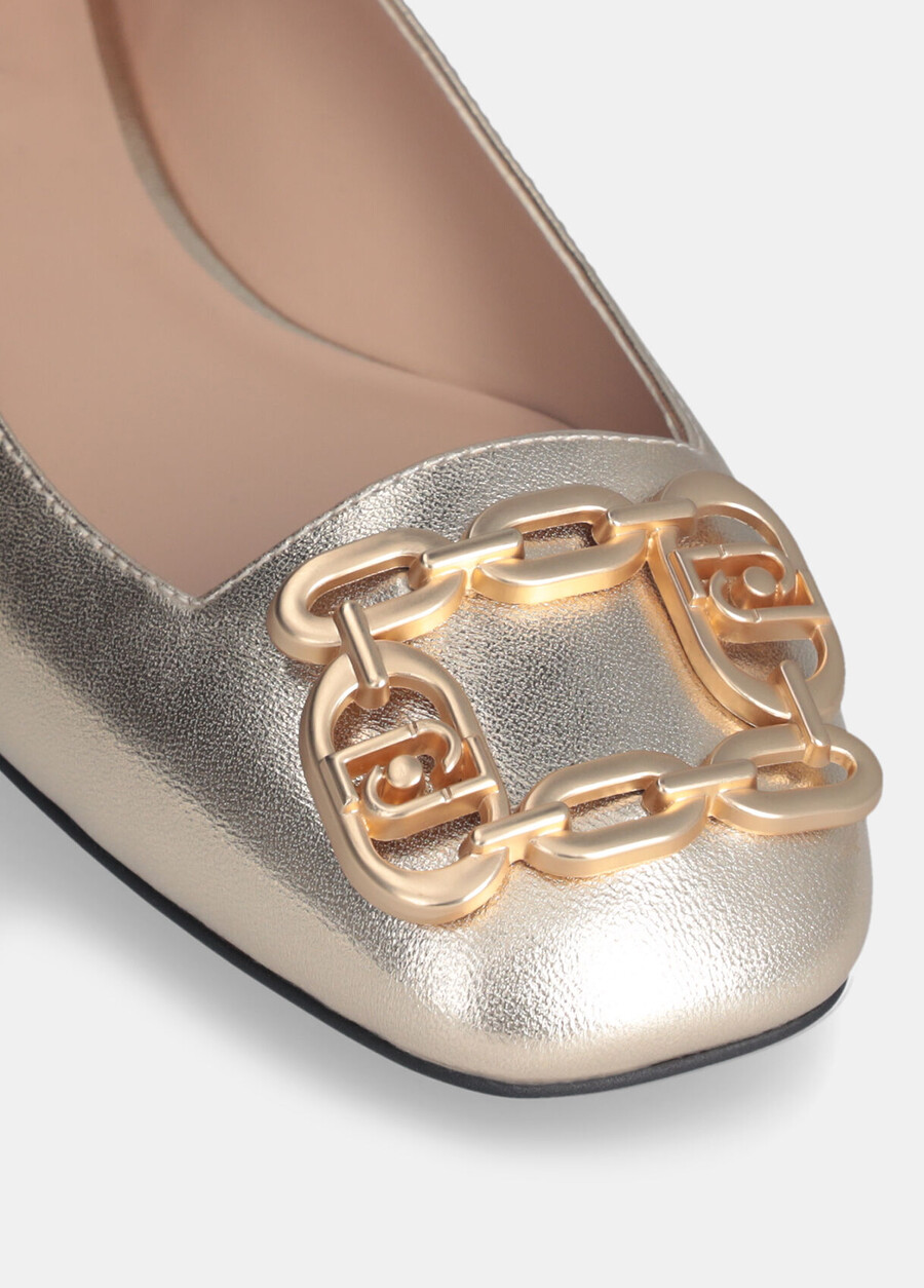 ballerine effetto metallizzato