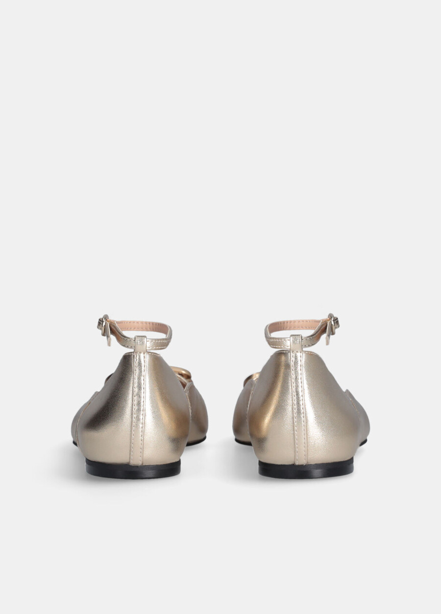 ballerine effetto metallizzato