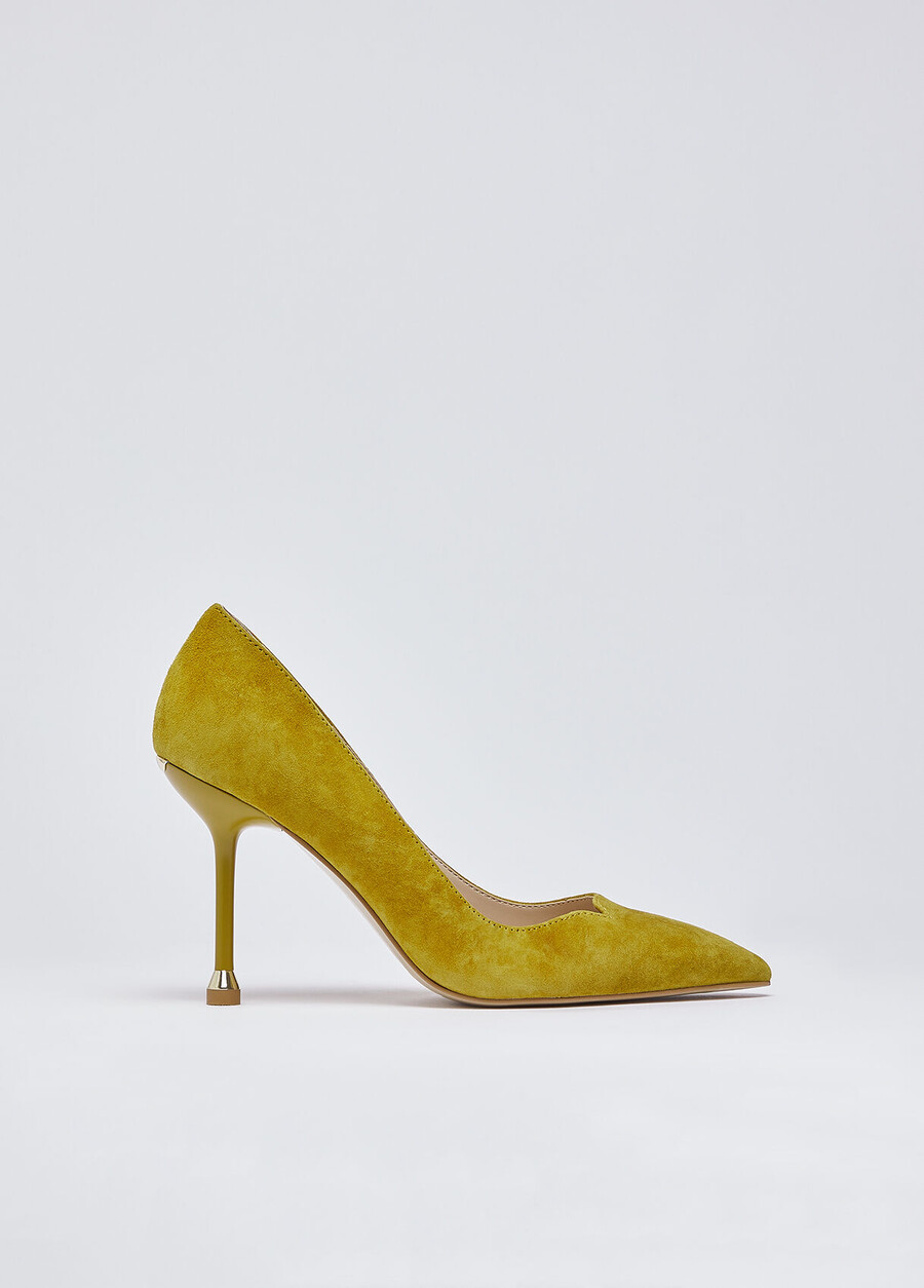 scarpe da tennis in pelle scamosciata