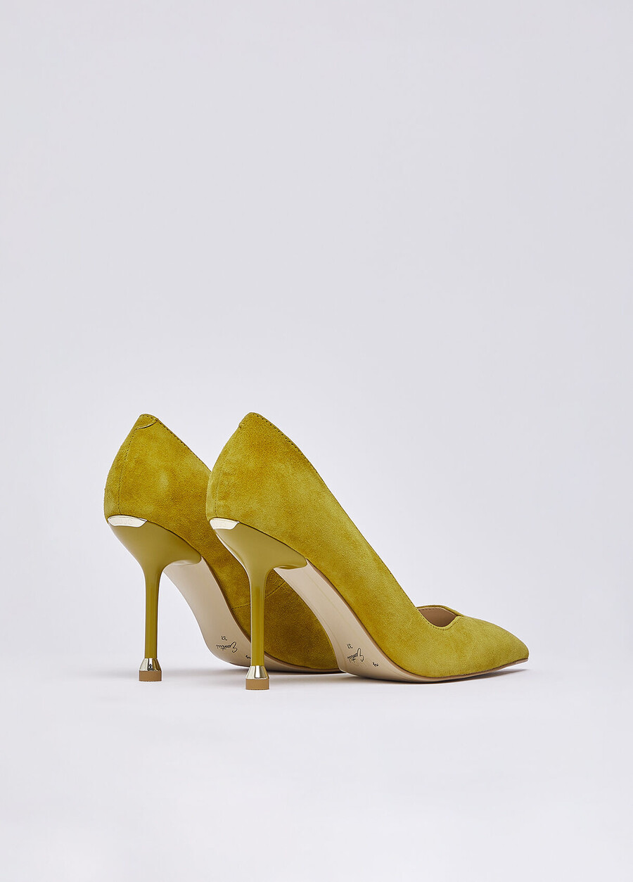 scarpe da tennis in pelle scamosciata
