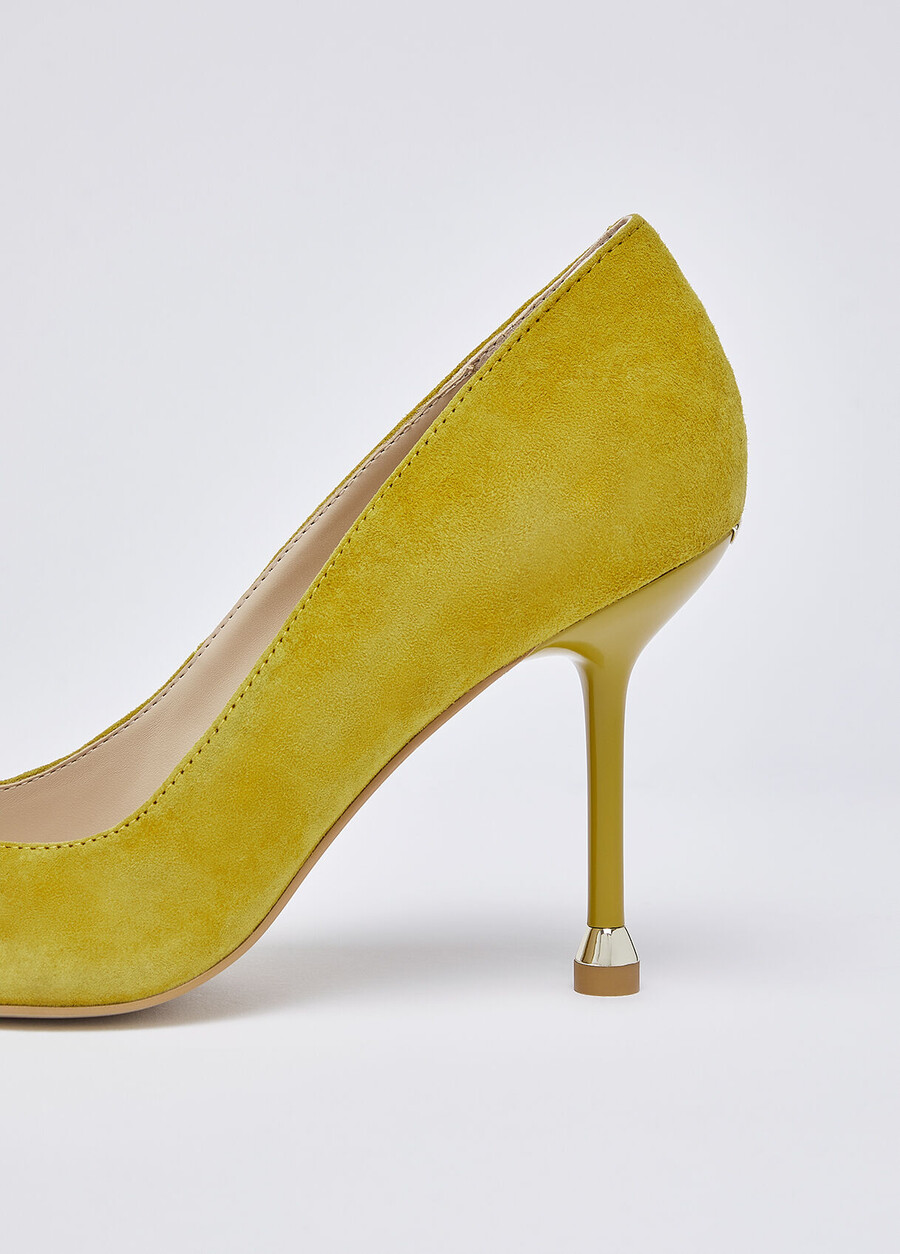 scarpe da tennis in pelle scamosciata