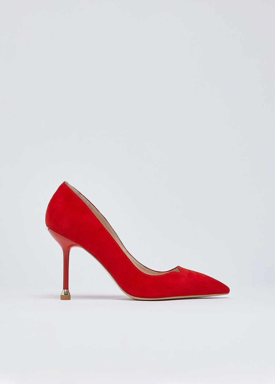 scarpe da tennis in pelle scamosciata