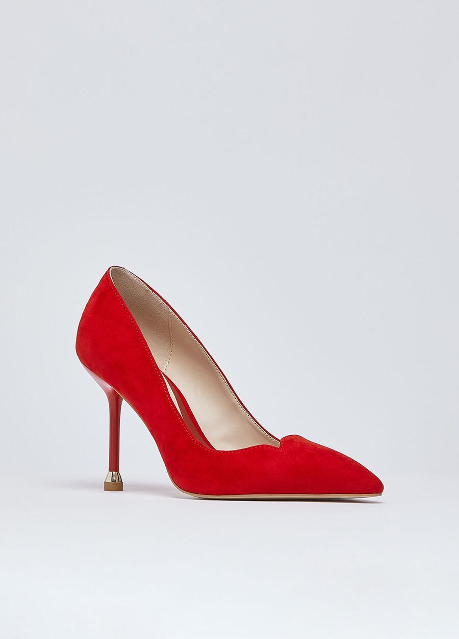 scarpe da tennis in pelle scamosciata