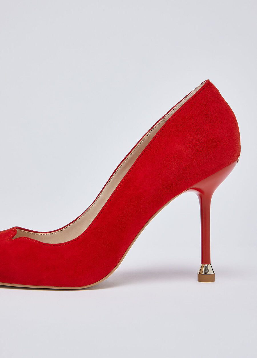 scarpe da tennis in pelle scamosciata