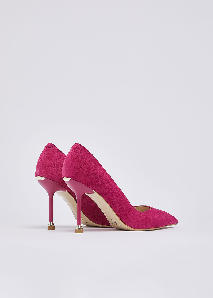 scarpe da tennis in pelle scamosciata