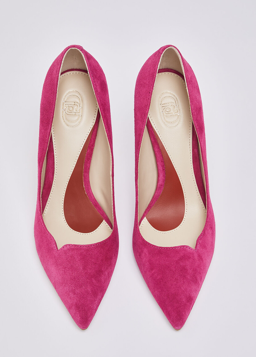 scarpe da tennis in pelle scamosciata