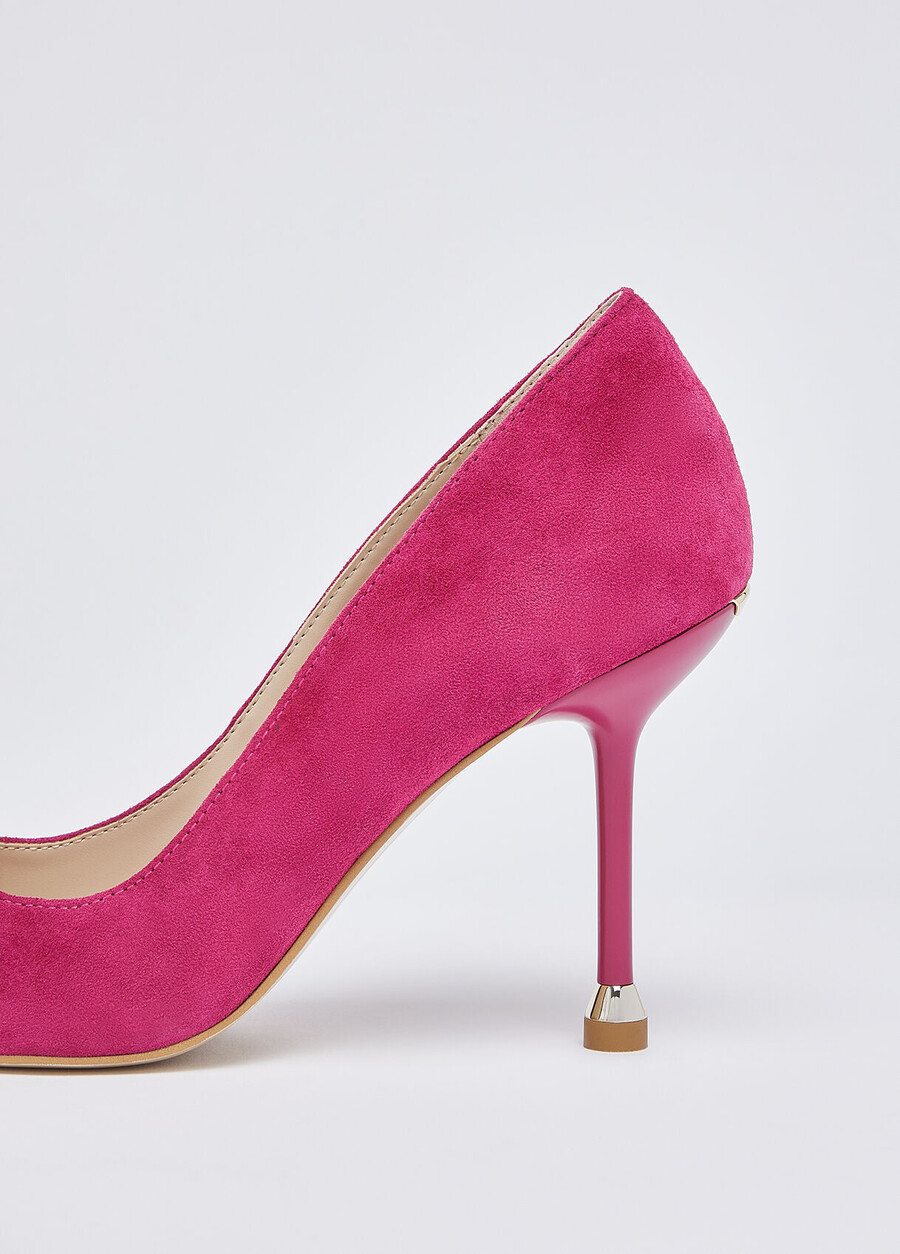 scarpe da tennis in pelle scamosciata