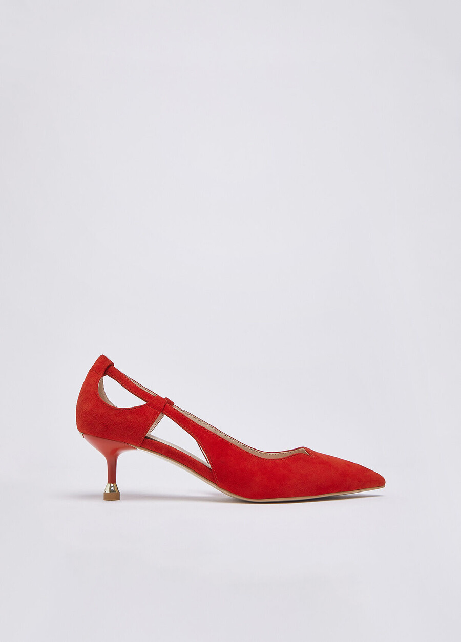 scarpe da tennis in pelle scamosciata