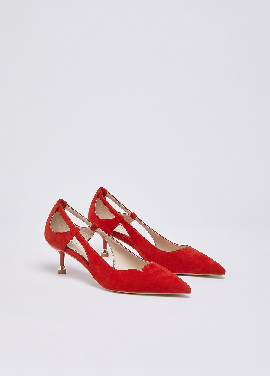 scarpe da tennis in pelle scamosciata