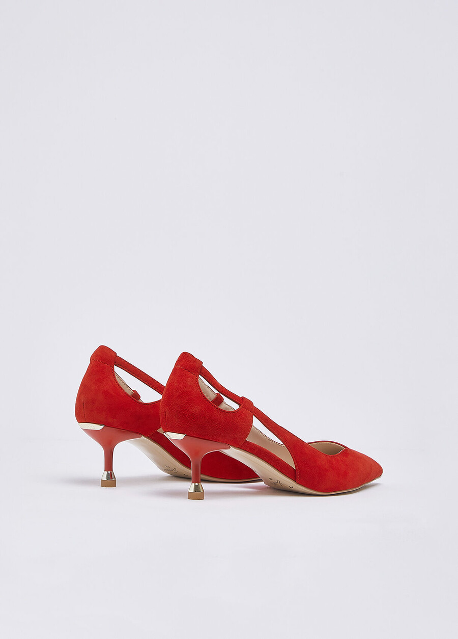scarpe da tennis in pelle scamosciata
