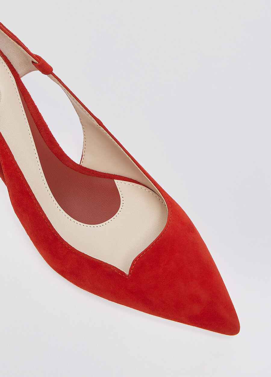 scarpe da tennis in pelle scamosciata