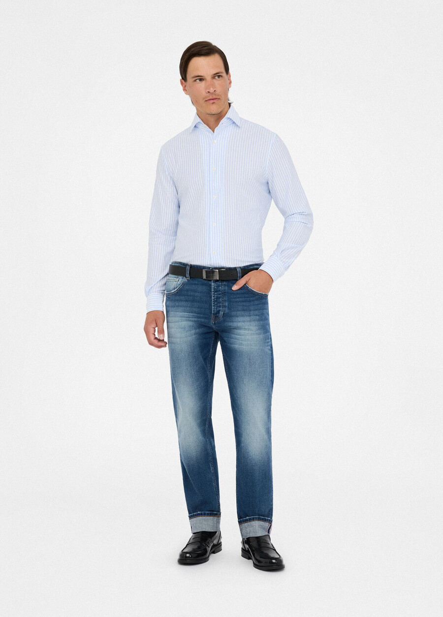jeans liu jo better con risvolti