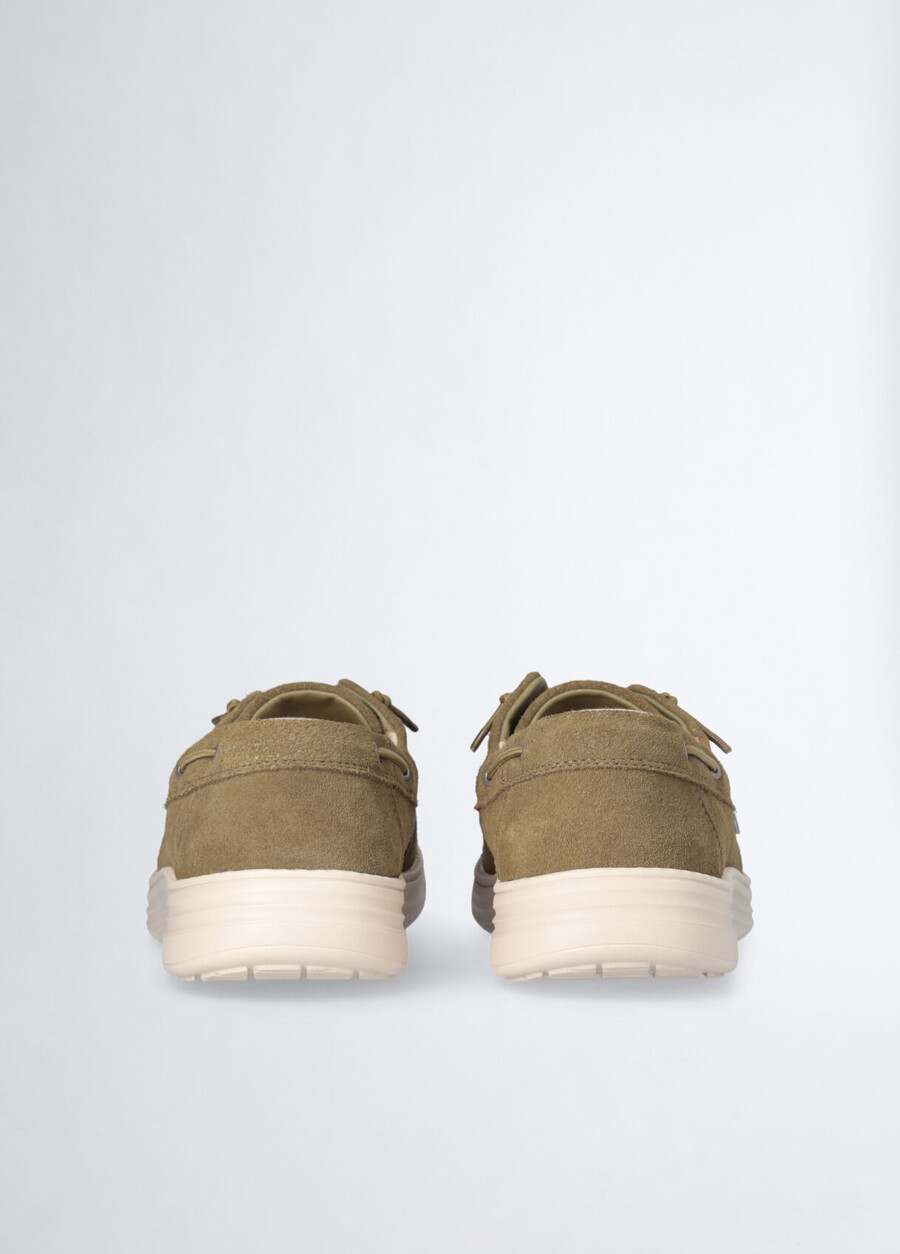 mocassini casual in pelle scamosciata