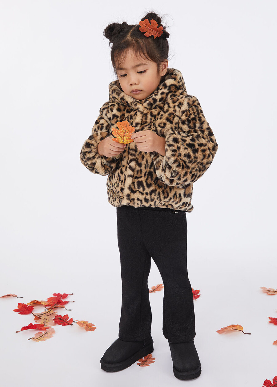 giacca con stampa animalier