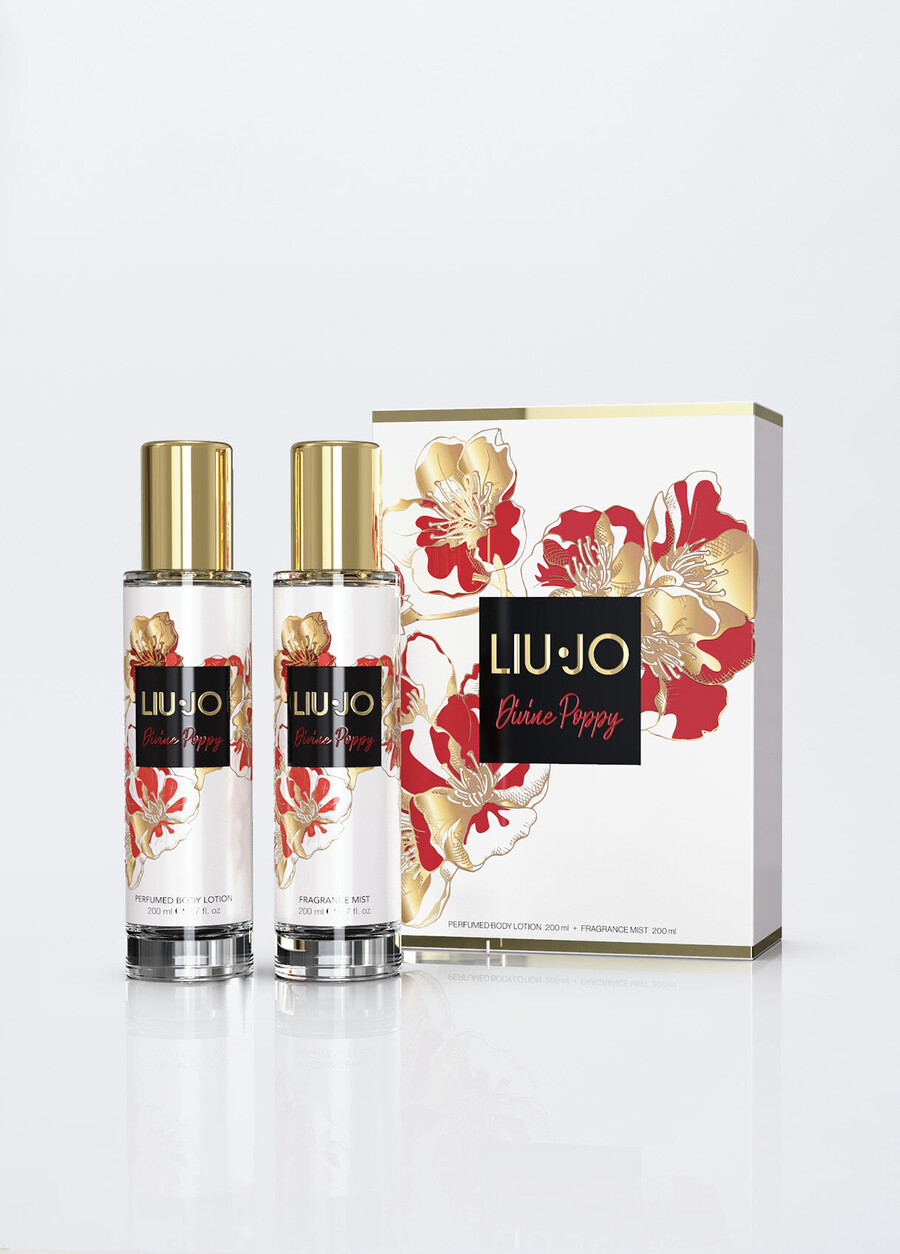 divine poppy - set regalo per la cura del corpo