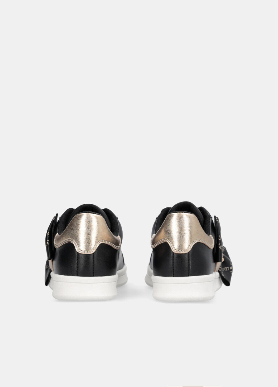 sneakers con maxi fiocco