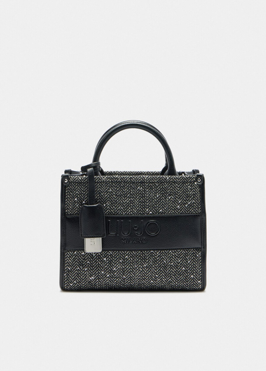 piccola borsa con paillettes