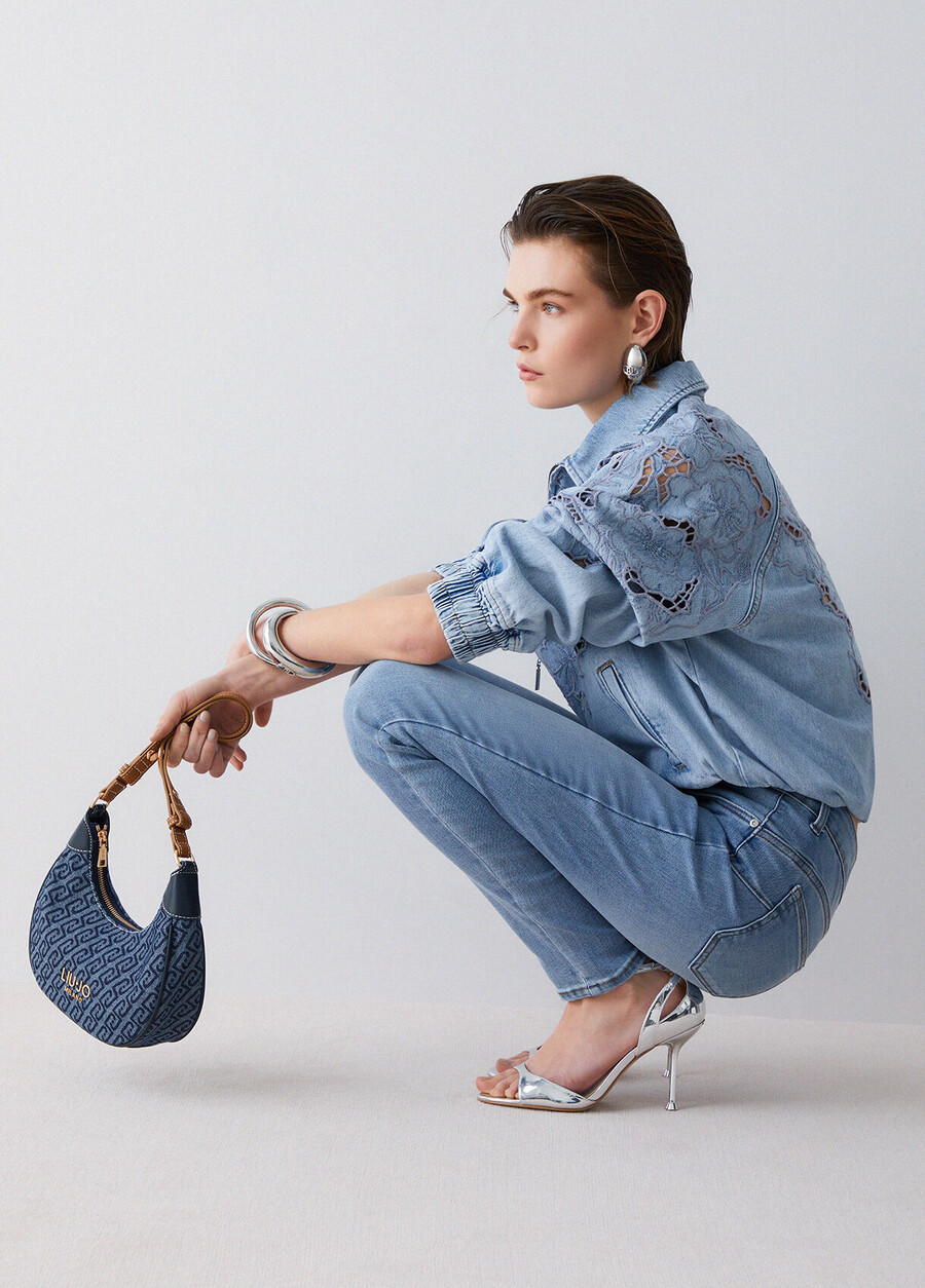 jeans skinny a vita alta