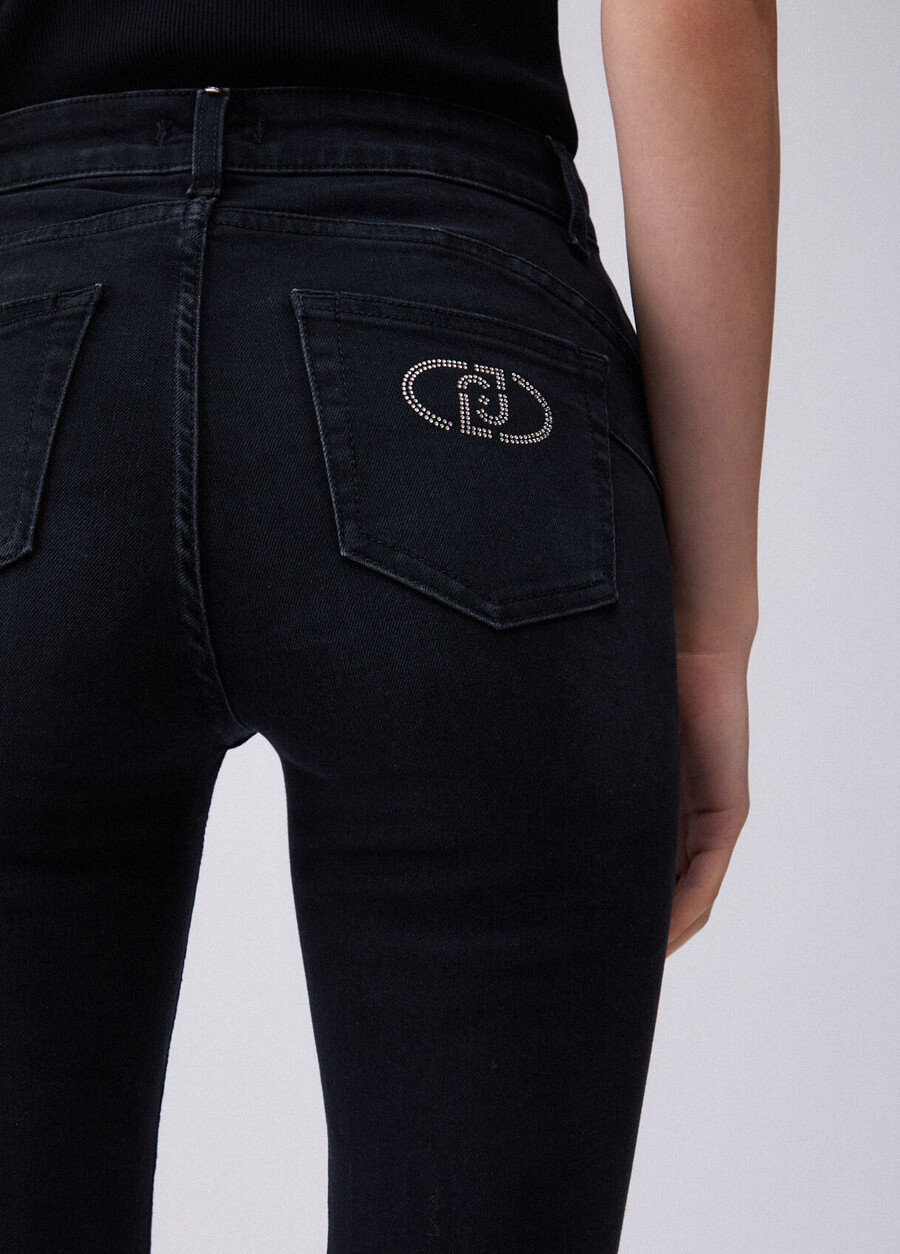jeans skinny a vita alta