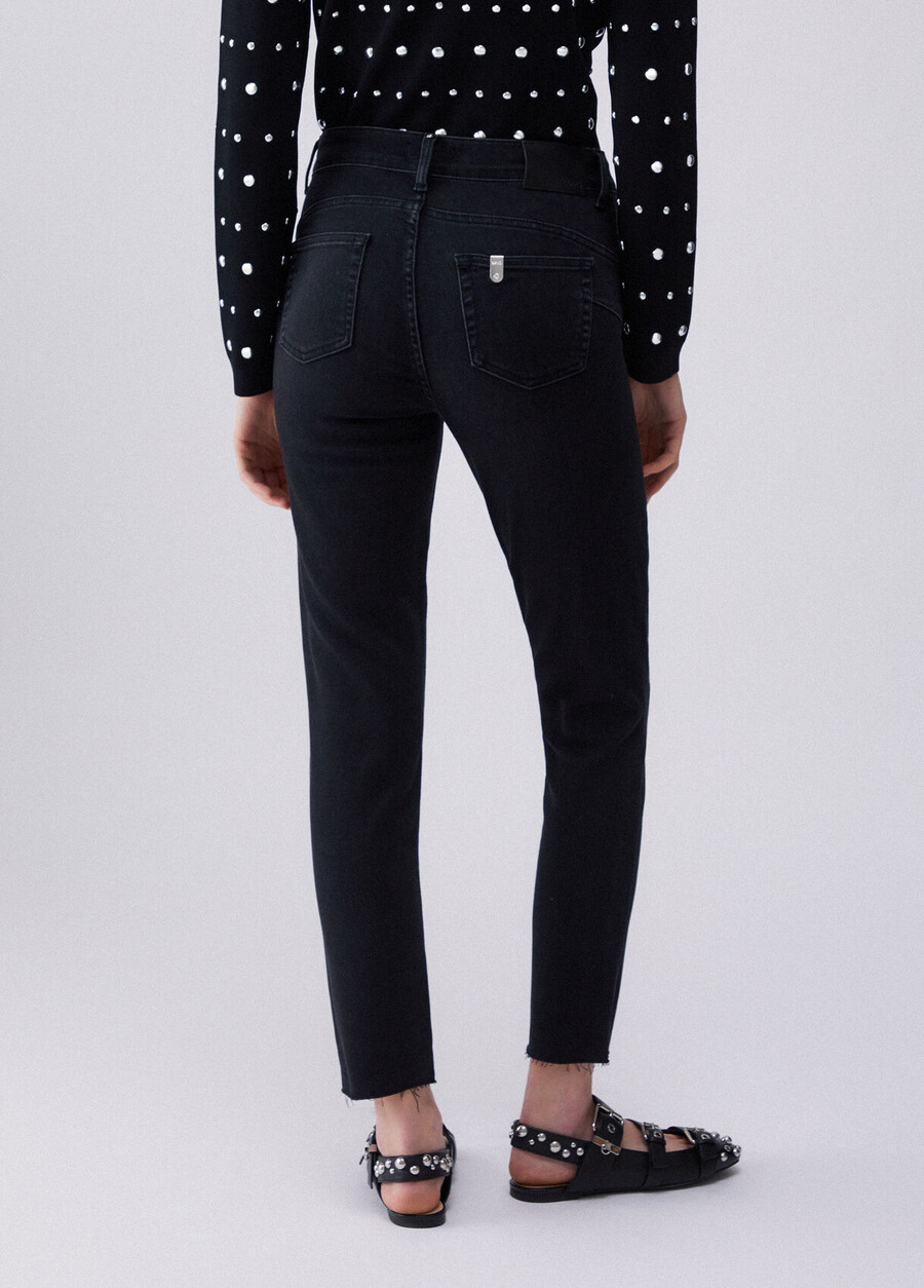 jeans skinny a vita alta