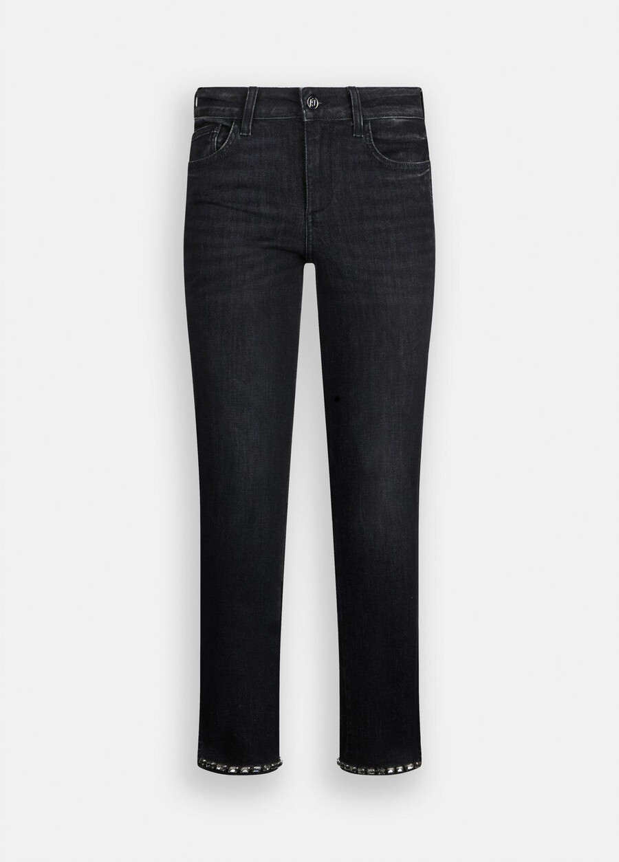 jeans skinny dal basso verso lalto