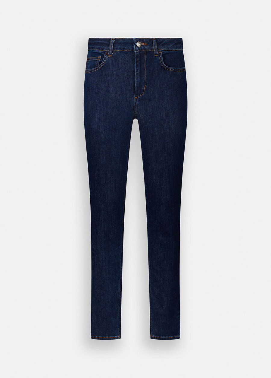 jeans skinny a vita alta