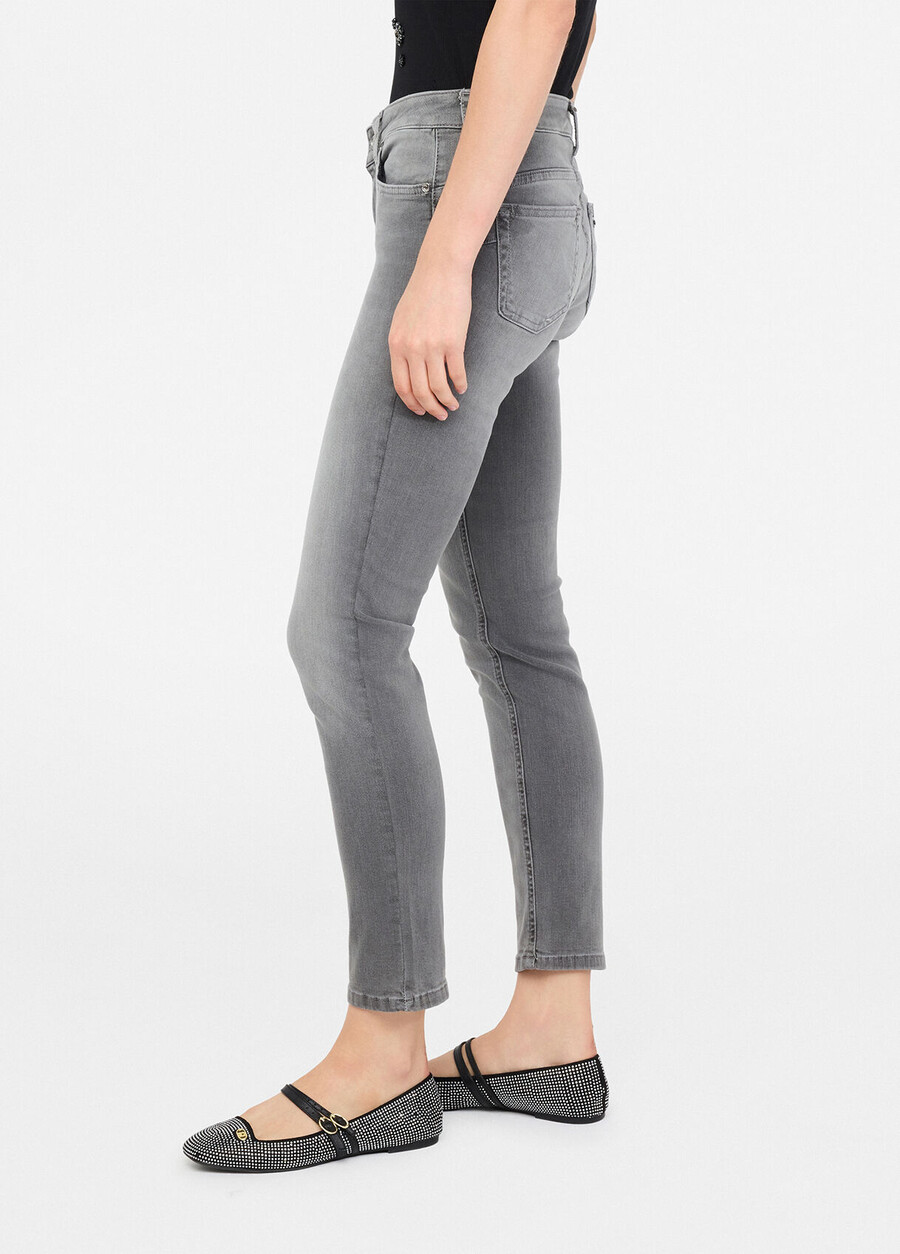 jeans skinny a vita alta