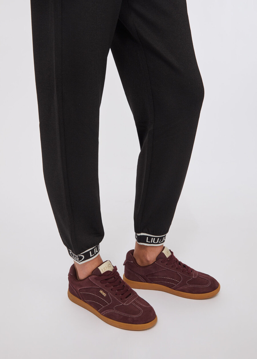 pantaloni da jogging lurex