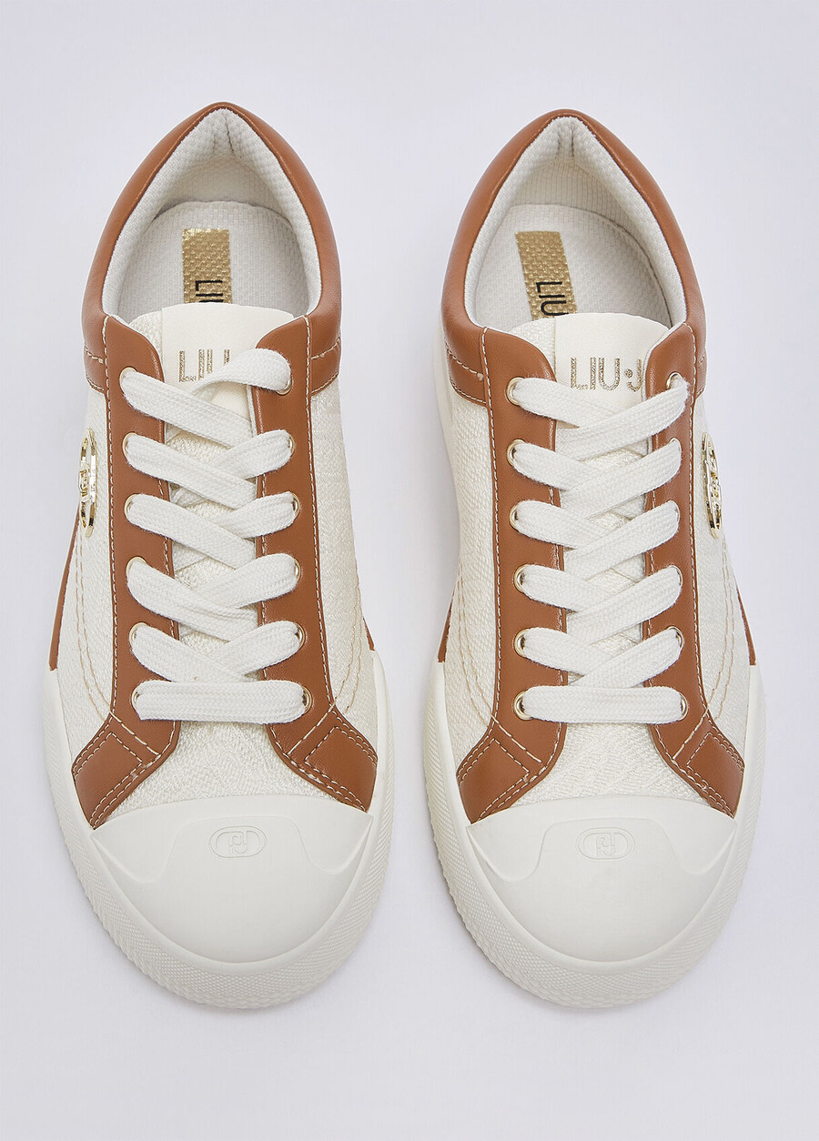 sneakers con logo monogramma