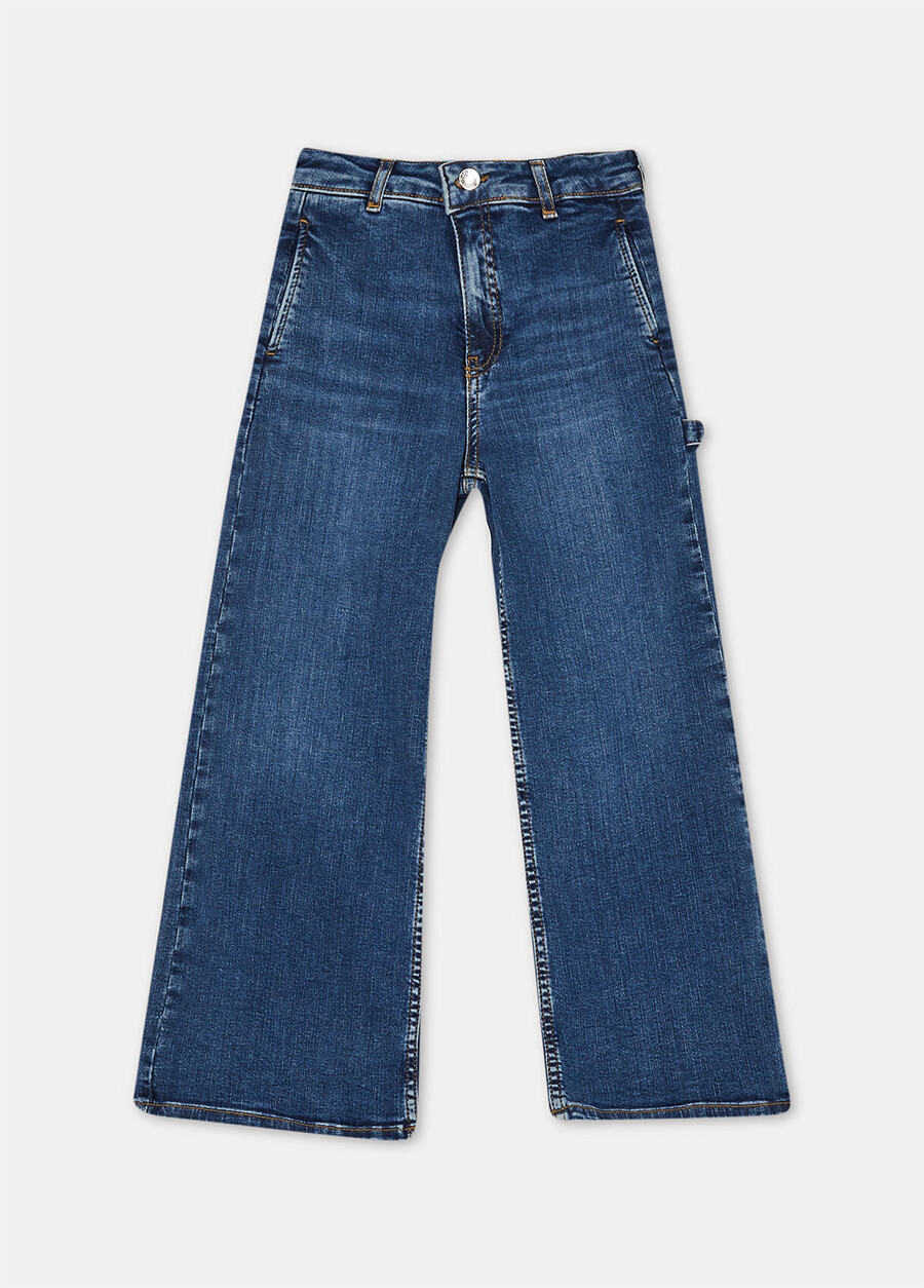 jeans svasati in cotone