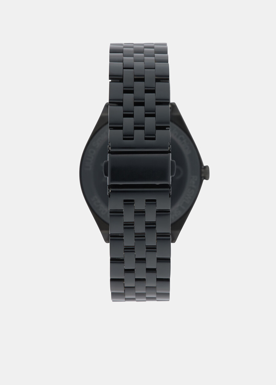 smartwatch con cinturino in pelle